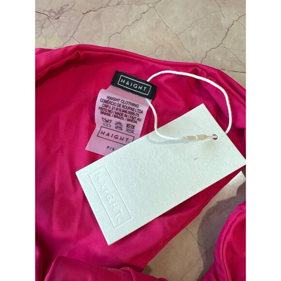HAIGHT. Leila Bikini Bottoms in Intense Pink Small New Womens Swimsuit - Picture 7 of 11